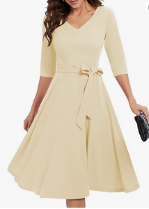 Rochie Cataleya bej