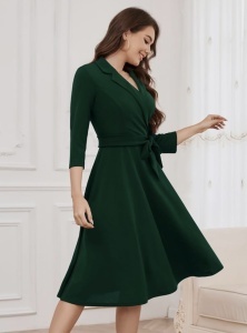 Rochie Mădălina verde - Img 3