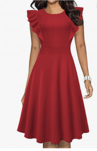 Rochie Olivia rosu