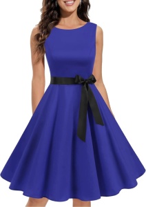 Rochie Valeria albastru