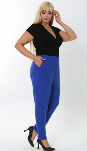 Pantalon Daria albastru