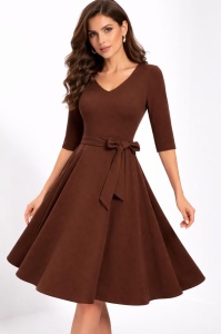 Rochie Cataleya maro