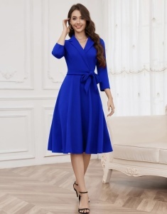 Rochie Mădălina albastru