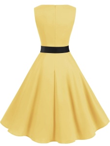 Rochie Valeria galben - Img 1