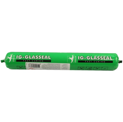 SILICON IG-GLASSEAL NEGRU 600ML ZWALUW