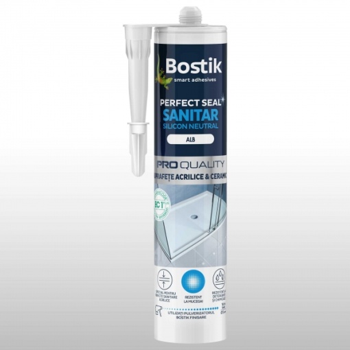 SILICON NEUTRAL SANITAR PERFECT SEAL ALB 280ML