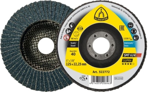 DISC LAMELAR FRONTAL SMT624-115X22.23MM GR.60