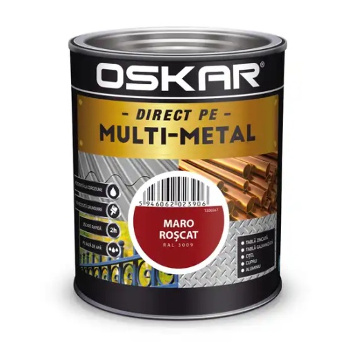 OSKAR MULTIMETAL EMAIL MARO ROSCAT RAL 3009- 0.75L