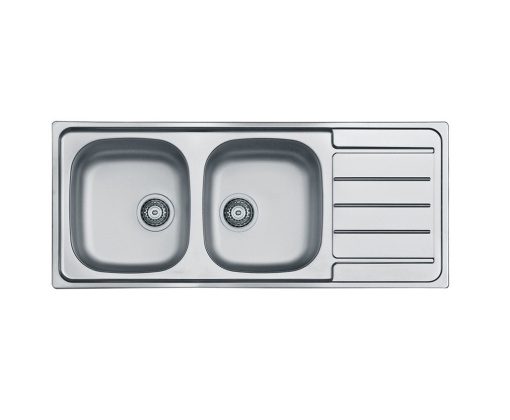 CHIUVETA INOX 50*116 AC VM 2CUVE RS11650B