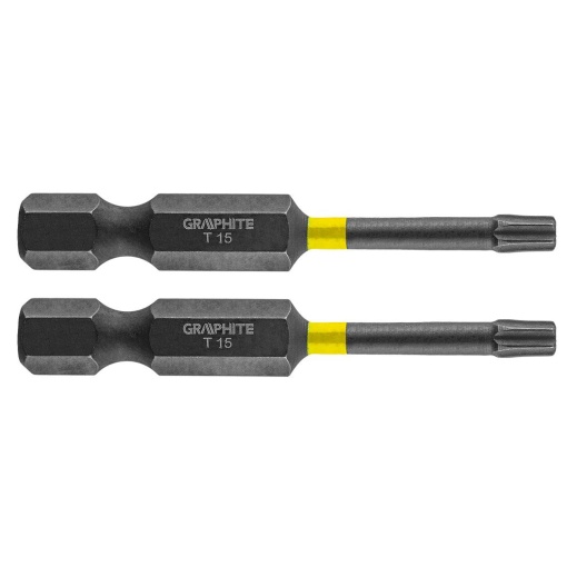 Bit de impact TX15 x 50 mm, 2 buc.
