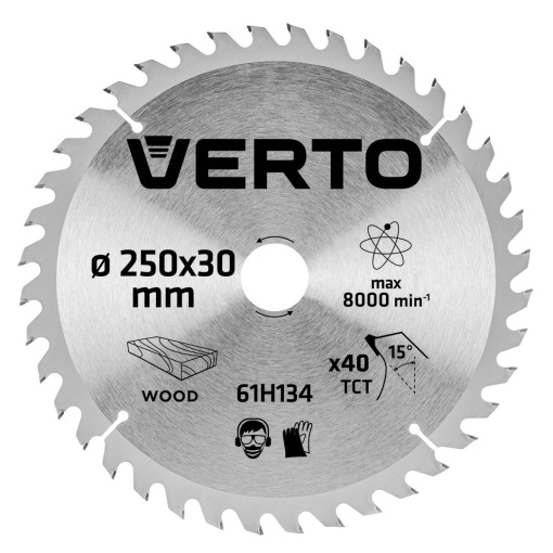 DISC PENTRU CIRCULAR, 250X30 MM, 40 DINTI