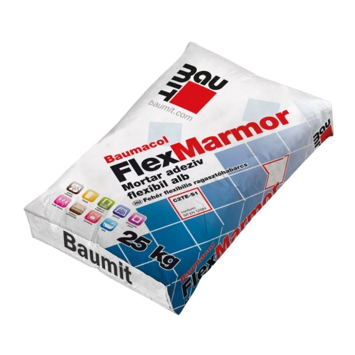 FLEX MARMOR 25KG-ADEZIV ALB PIATRA.MARMURA .GRANIT