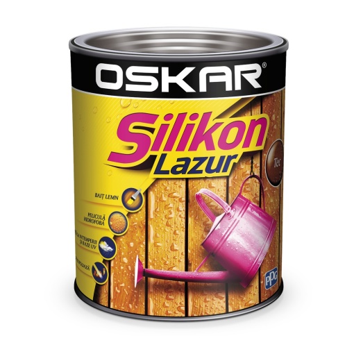 OSKAR SILIKON LAZUR TEAK 0.75L