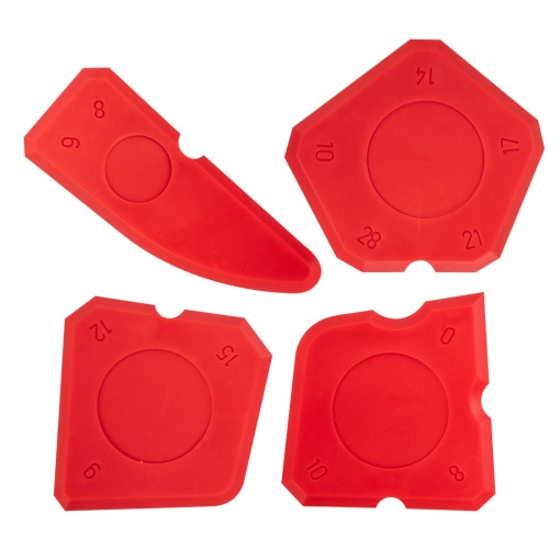 SPATULE SILICON SET 4BUC
