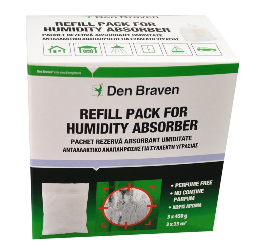 REZERVA APARAT ABSORBANT UMIDITATE 3*450G DB DIY