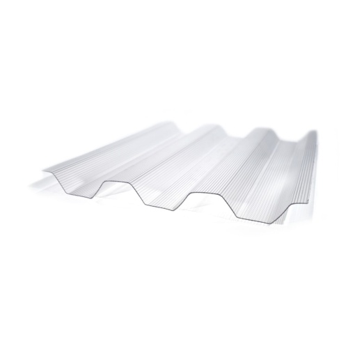 POLICARBONAT POLYPLAST PULS ML TRAPEZ 76/18 CLAR 2000-1060MM-2.12MP/BUC