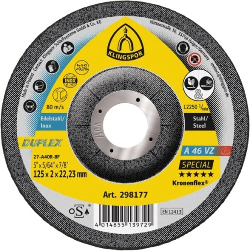 DISC POLIZARE A46VZ-115X2X22.23MM