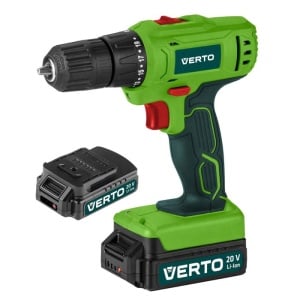 Bormasina fără fir 2x20V, Li-Ion/1.5 Ah, valiză