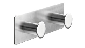 CARLIG POWERBUTTON CLASSIC DUBLU ARGINTIU MAT