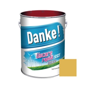 Email DANKE Uscare Rapida lemn/metal interior/exterior - Galben mustar 2.5L