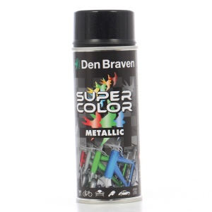 SPRAY SC METALLIC NEGRU 400ML