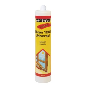 SILICON UNIVERSAL TRANSPARENT 280ML DISTYK