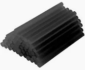 BATOANE PT PISTOL LIPIT 11MM, NEGRE 12 BUC-SET