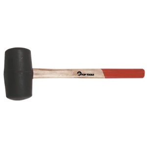 CIOCAN CAUCIUC 350G,55MM,MANER LEMN