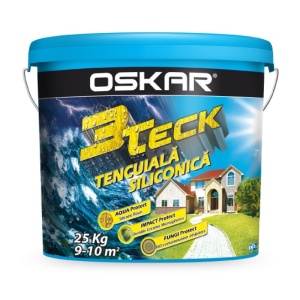 Tencuiala Siliconica OSKAR 3TECK Scoarta de copac - Olive