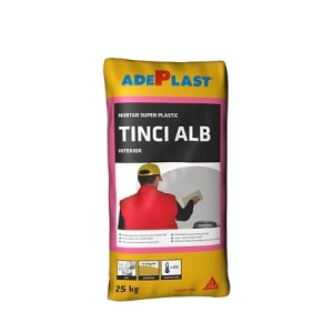 TINCI ALB ADEPLAST 25KG -mortar super elastic pt tencuieli si reparatii