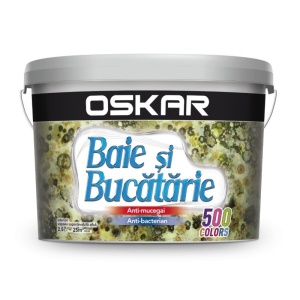 Vopsea superlavabila OSKAR Baie si Bucatarie 2.5L