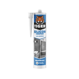 SILICON SANITAR 280ML Tiger - Alb