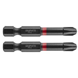 Bit de impact PH3 x 50 mm, 2 buc.