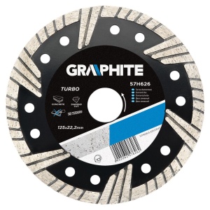 DISC DIAMANTAT 125 MM, TURBO