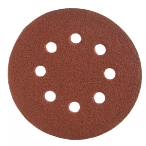 DISCURI ABRAZIVE CU GAURI, 125 MM , K120, 5 BUC/SET