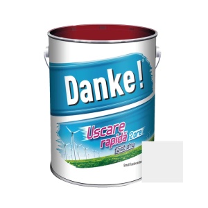 Email DANKE Uscare Rapida lemn/metal interior/exterior - Alb lucios 2.5L