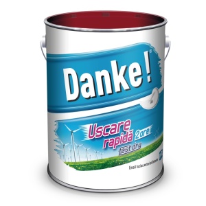 Email DANKE Uscare Rapida lemn/metal interior/exterior - Verde inchis 4L