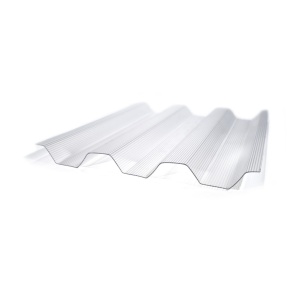 POLICARBONAT POLYPLAST PULS ML TRAPEZ 76/18 CLAR 2000-1060MM-2.12MP/BUC