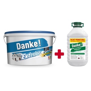 Vopsea Lavabila Exterior DANKE - 15L + Amorsa 4L