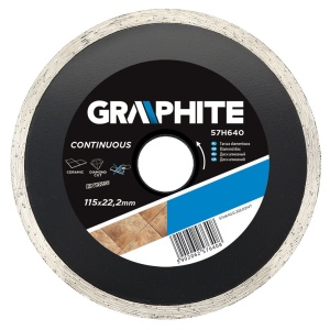 DISC DIAMANTAT 115MM, CONTINUU