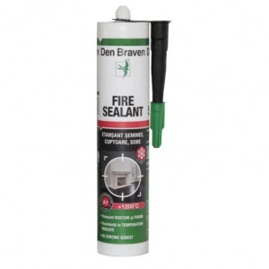 FIRE SEALANT 1200 GRADE NEGRU 280ML DB DIY