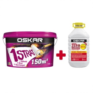 Vopsea Crema OSKAR 1 Strat - 15L + Amorsa 4L
