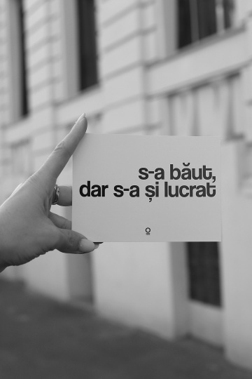 carte postala "s-a baut"
