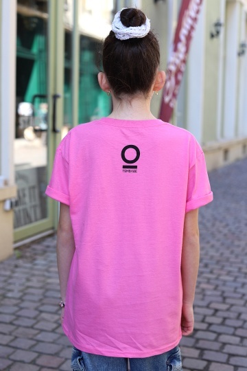 tricou unisex copii fuchsia "zana" - Img 3
