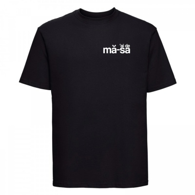 tricou unisex negru "ai de ma-sa" - Img 2