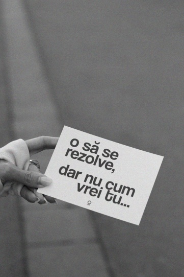 carte postala "o sa se rezolve, dar nu cum vrei tu"