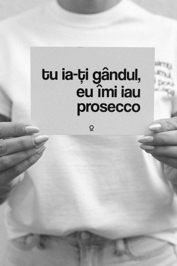 carte postala "prosecco"