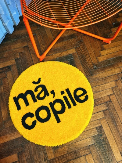 covoras rotund "ma, copile" - Img 2