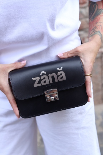 geanta piele argintiu "zana" - Img 4