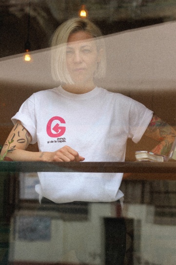 tricou unisex "punctul G" - Img 1